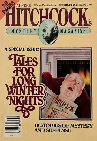 Alfred Hitchcock’s Mystery Magazine. Vol. 34, No. 13 & 14, Winter 1989