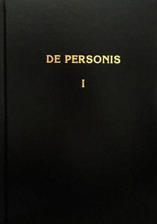 De Personae / О Личностях. Том I [Сборник научных трудов]