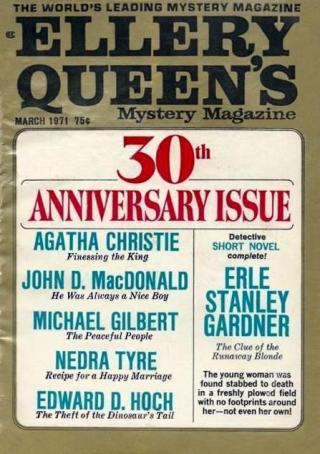 Ellery Queen’s Mystery Magazine, Vol. 57, No. 3. Whole No. 328, March 1971