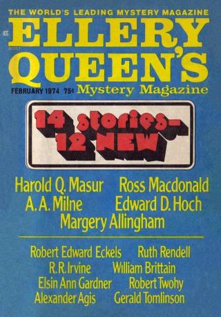 Ellery Queen’s Mystery Magazine, Vol. 63, No. 2. Whole No. 363, February 1974