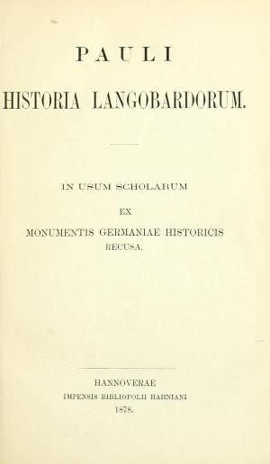 Historia langobardorum