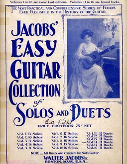 Jacobs' Easy Guitar Collection of Solos and Duets. Vol. 11. 12 Duets