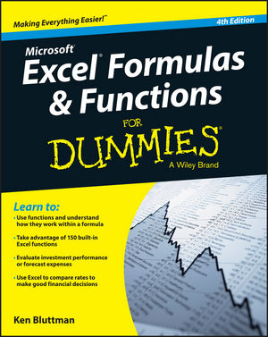 Microsoft® Excel® Formulas & Functions For Dummies® [4th Edition]