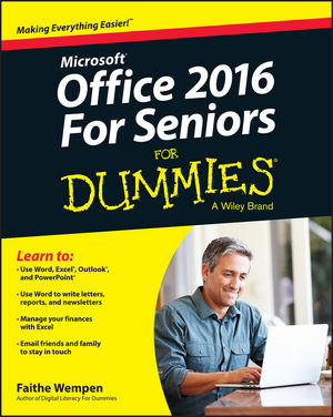 Office 2016 For Seniors For Dummies®