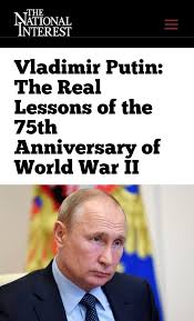The Real Lessons of the 75th Anniversary of World War II