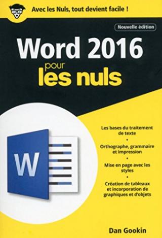 Word 2016 pour les Nuls [2e édition]